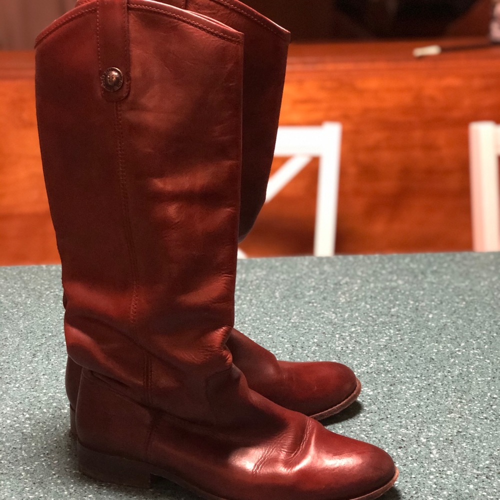 Frye Boots Melissa Button Tall